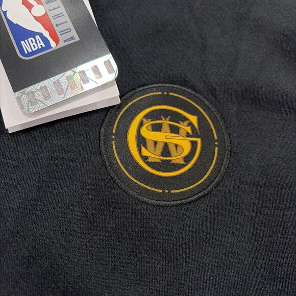 NWT Golden State Warriors 1/4 Zip Pullover Men L Nike Dri Fit NBA City Edition - Picture 3 of 9